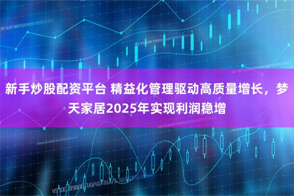 新手炒股配资平台 精益化管理驱动高质量增长，梦天家居2025年实现利润稳增